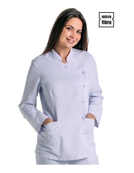 GIACCA M/L INCROCIATA MICROFIBRA