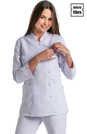 CHAQUETA M/L CRUZADA MICROFIBRA