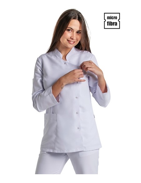 GIACCA M/L INCROCIATA MICROFIBRA