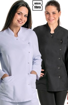 CHAQUETA M/L CRUZADA MICROFIBRA