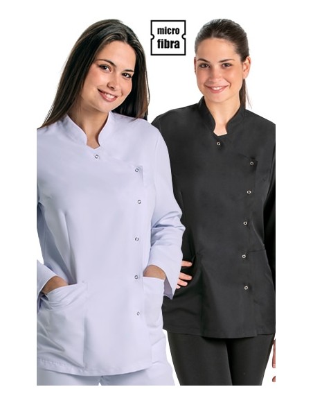 GIACCA M/L INCROCIATA MICROFIBRA