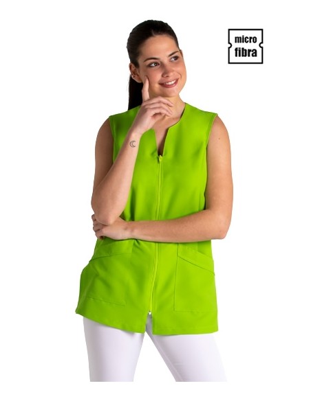 CHAQUETA SIN MANGAS MICROFIBRA 