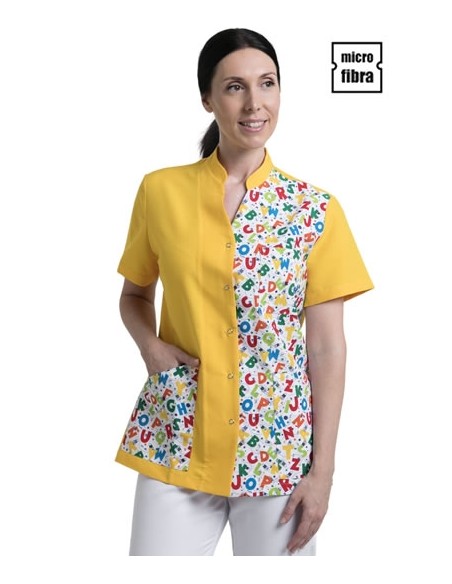 CHAQUETA ABECEDARIO AMARILLO