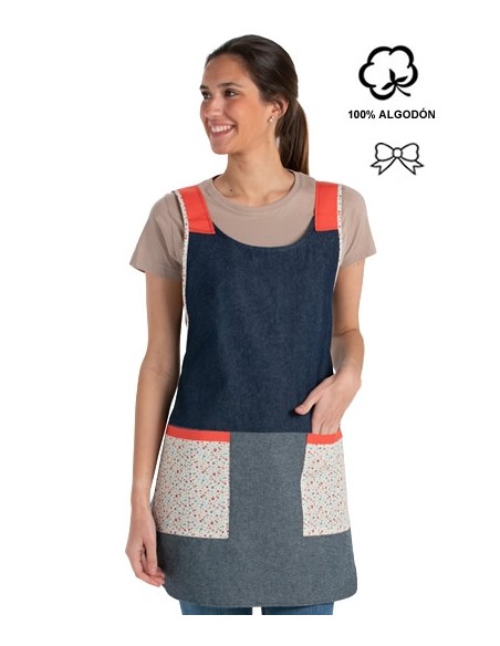 GREMBIULE TEXANO FIORI
