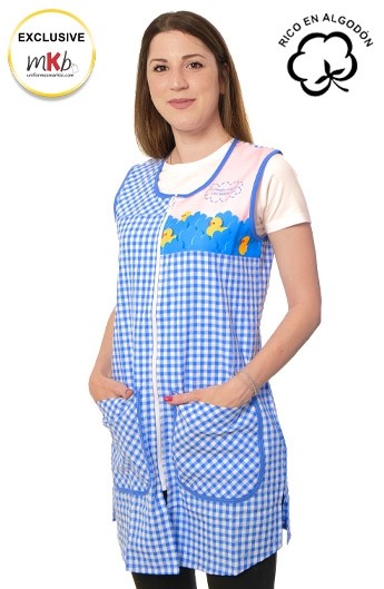 CAMICE SENZA MANICHE MAESTRA PERSONALIZZABILE