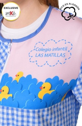 BATA SIN MANGAS MAESTRA PERSONALIZABLE 2