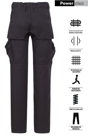 PANTALÓN MULTIBOLSILLOS RIPSTOP REGULAR FIT (ANTIDESGARRO)