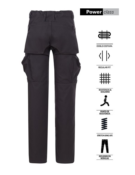 PANTALONE  MULTI-TASCHE RIPSTOP REGULAR FIT PLUS (ANTISTRAZIONE)