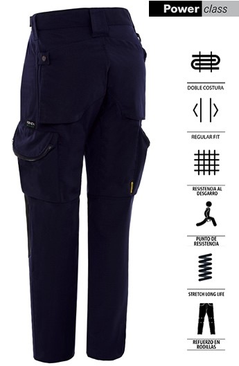 PANTALONE  MULTI-TASCHE RIPSTOP REGULAR FIT PLUS (ANTISTRAZIONE)