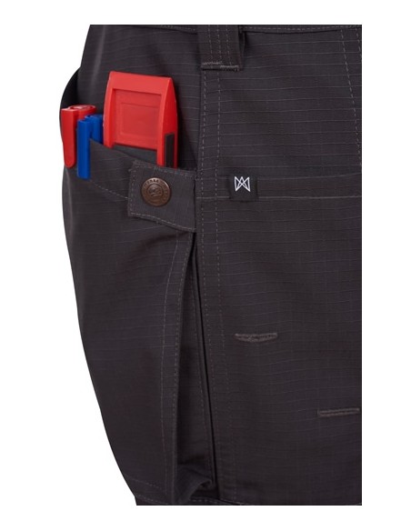 PANTALONE  MULTI-TASCHE RIPSTOP REGULAR FIT PLUS (ANTISTRAZIONE)