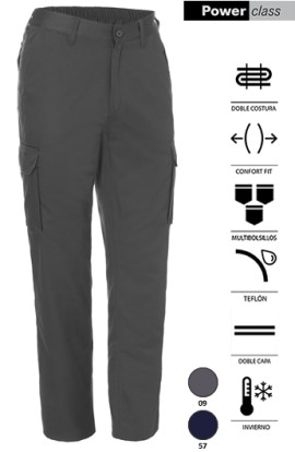 PANTALONE FODERATO TEFLON COMFORT FIT 