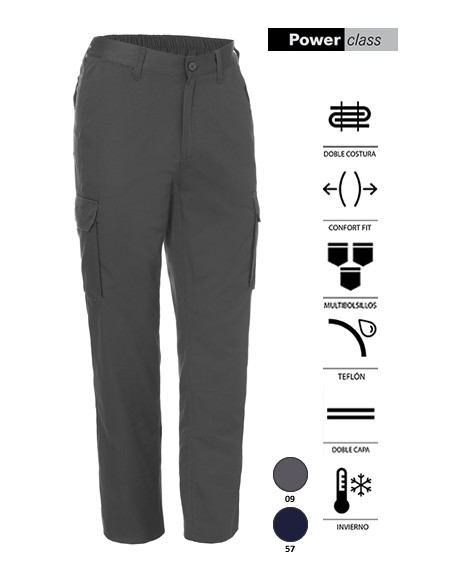 PANTALÓN FORRADO ACABADO TEFLÓN CONFORT FIT