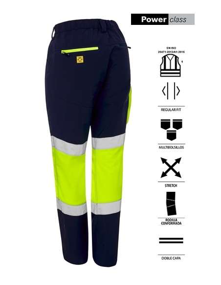 PANTALÓN REFLECTANTE TREKKING REGULAR FIT
