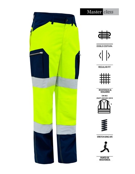 PANTALÓN ALTA VISIBILIDAD RIPSTOP REGULAR FIT 