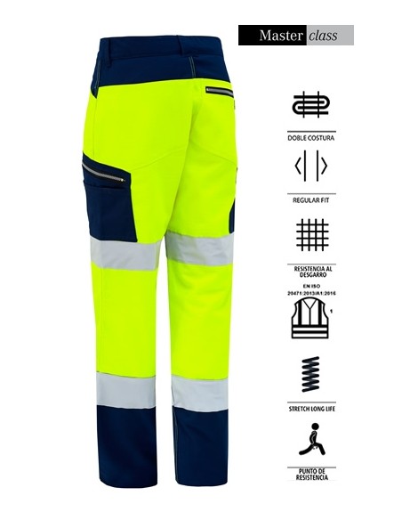 PANTALONE ALTA VISIBILITA RIPSTOP REGULAR FIT