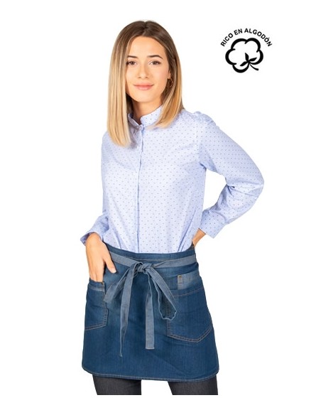 GREMBIULE LAVAGGIO DENIM