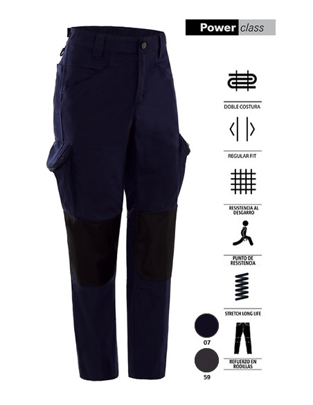 PANTALONE  MULTI-TASCHE RIPSTOP REGULAR FIT PLUS (ANTISTRAZIONE)