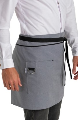 DELANTAL GRIS BOLSILLO HEBILLA 2