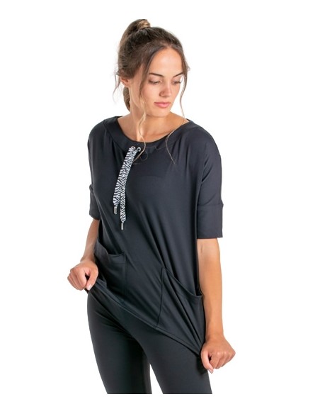 CAMISETA PUNTO NEGRA LAZO CEBRA