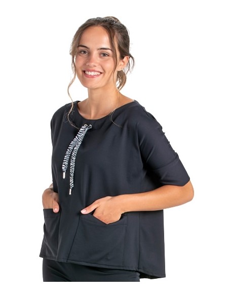 CAMISETA PUNTO NEGRA LAZO CEBRA