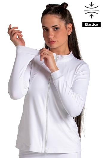 GIACCA MAGLIA BIANCA DONNA