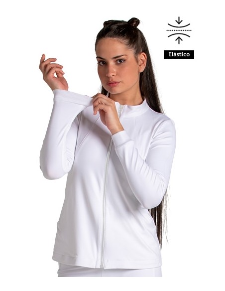 GIACCA MAGLIA BIANCA DONNA