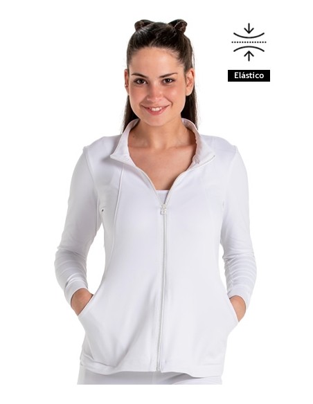 GIACCA MAGLIA BIANCA DONNA