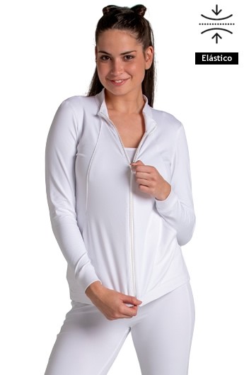 GIACCA MAGLIA BIANCA DONNA