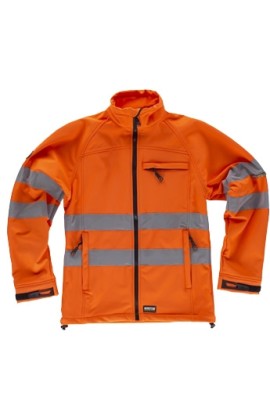 CHAQUETA WORKSHELL DE ALTA VISIBILIDAD 2
