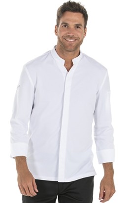 CHAQUETA COCINA BLANCA PREMIUM HOMBRE
