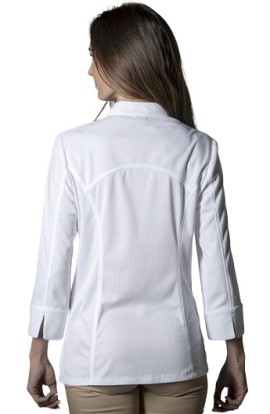 GIACCA CUCINA BIANCA PREMIUM DONNA 2
