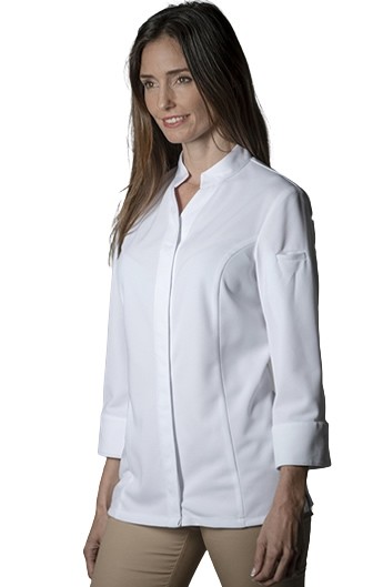 GIACCA CUCINA BIANCA PREMIUM DONNA