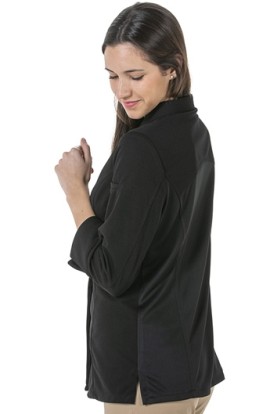 GIACCA CUCINA NERA PREMIUM DONNA 2