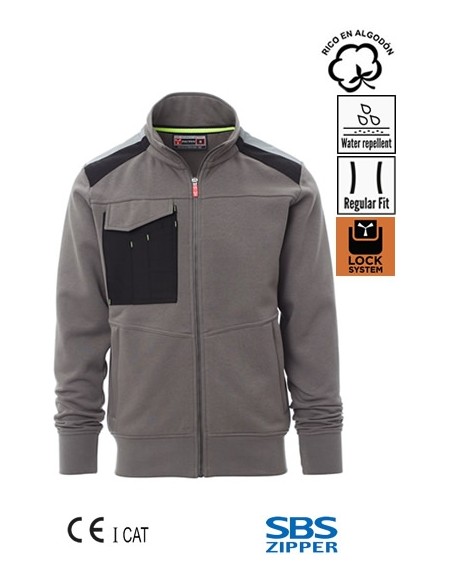 SUDADERA GRIS