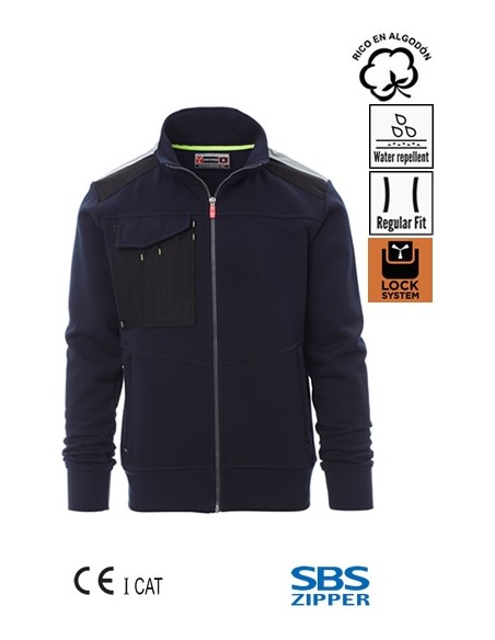 FELPA DA LAVORO BLU NAVY
