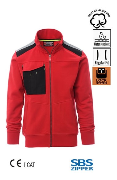 SUDADERA ROJA