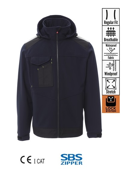GIACCA DA LAVORO BLU NAVY