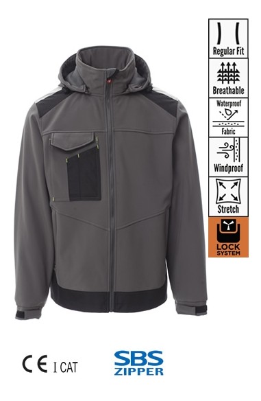 CHAQUETA TRABAJO GRIS
