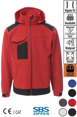 CHAQUETA TRABAJO ROJA