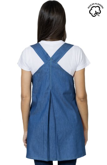 VESTITO INSEGNANTE DENIM GIRAFFE