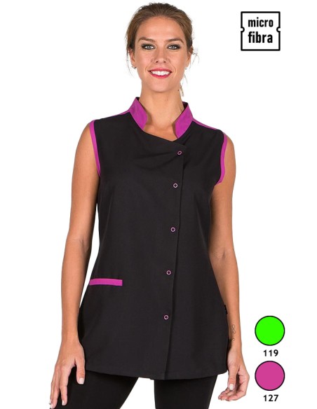 BLUSA SIN MANGAS CORCHETES