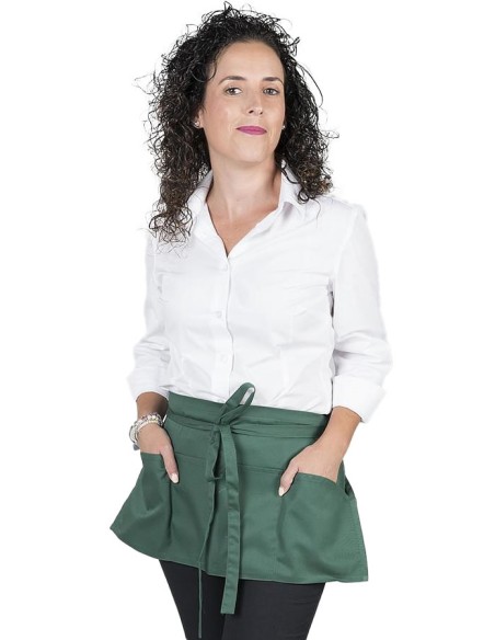 DELANTAL CORTO MULTIBOLSILLOS