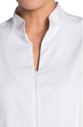 CASACA CUELLO ALTO CREMALLERA PARCIAL INVISIBLE 2