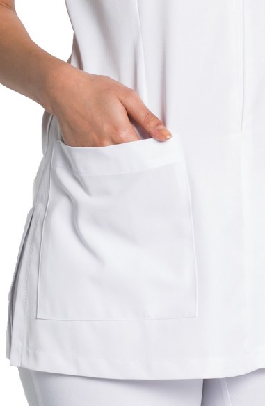COLLO CASACA ALTO CON ZIP PARZIALE INVISIBILE