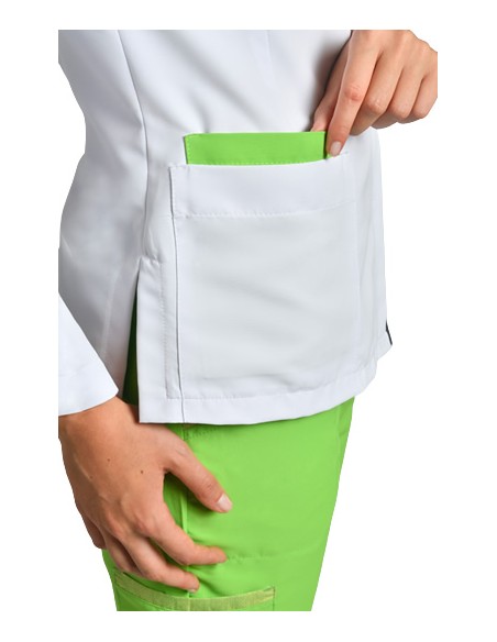 GIACCA DONNA M/L MICROFIBRA BIANCA