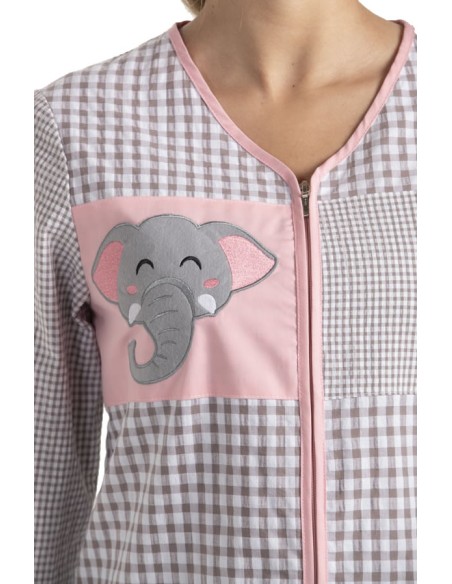 BATA MAESTRA ELEFANTE BORDADO