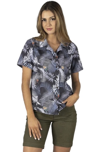 CAMICIA DONNA HAWAI IBISCUS