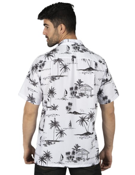 CAMISA HOMBRE HAWAI COCONUT