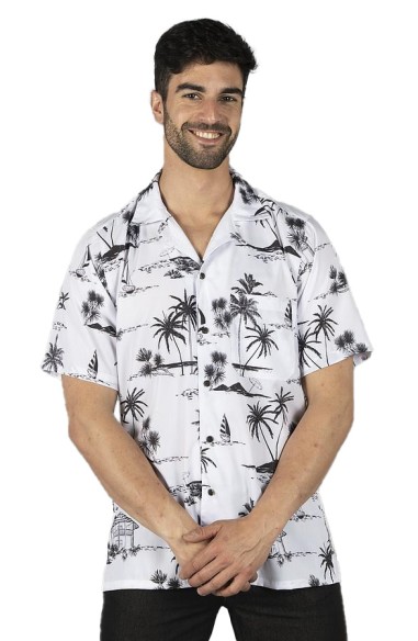 CAMICIA UOMO HAWAI COCONUT