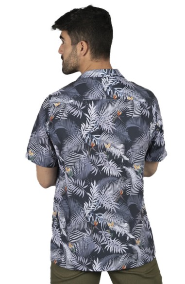 CAMISA HOMBRE HAWAI HIBISCUS